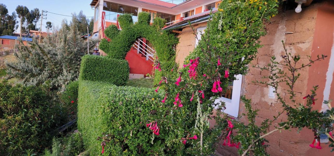 Tikawasi Homestay Comunidad Pueblo Isla Amantani Jose Luis Ocosuyo Exterior photo