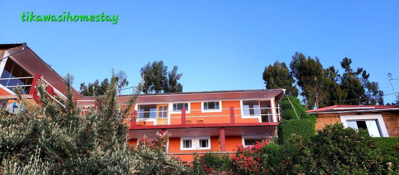 Tikawasi Homestay Comunidad Pueblo Isla Amantani Jose Luis Ocosuyo Exterior photo