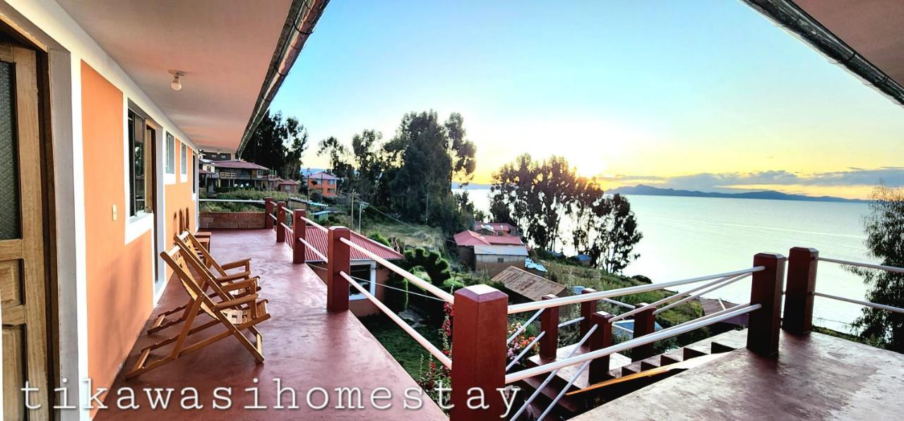 Tikawasi Homestay Comunidad Pueblo Isla Amantani Jose Luis Ocosuyo Exterior photo