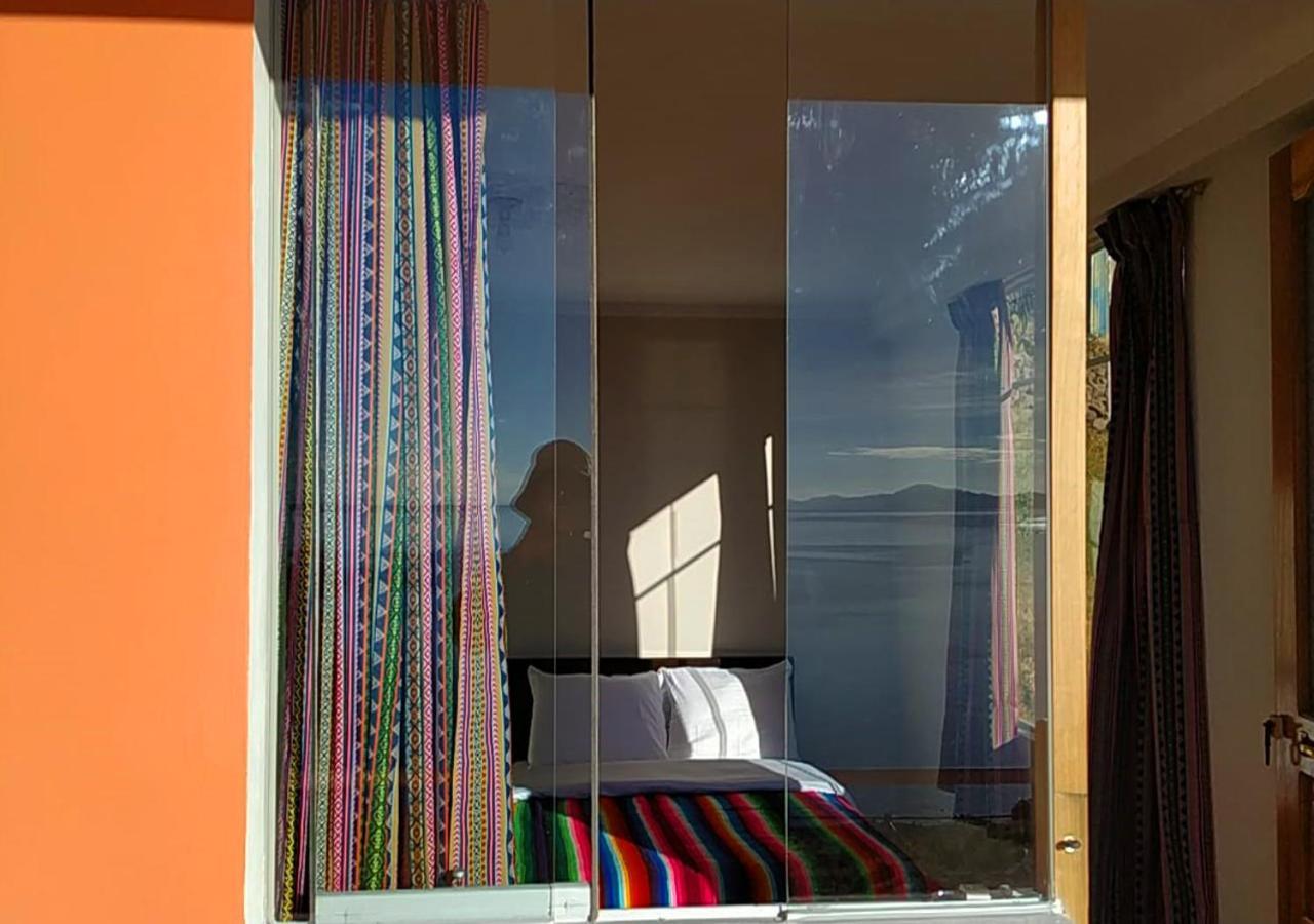 Tikawasi Homestay Comunidad Pueblo Isla Amantani Jose Luis Ocosuyo Exterior photo